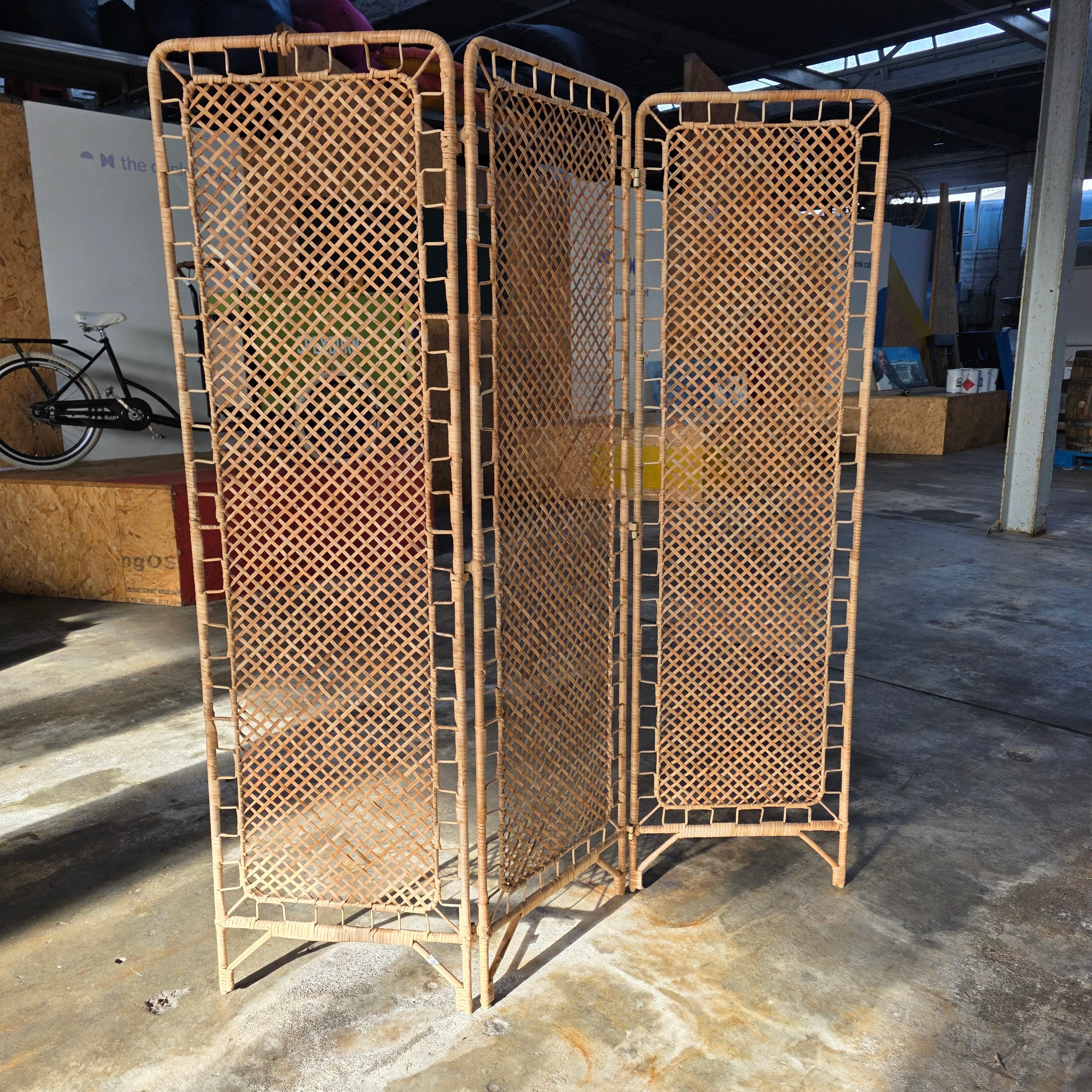 Wicker Room Divider