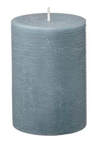 Grey Pillar Candle