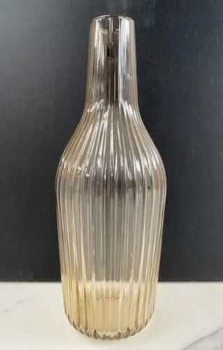 Orange Bottle Vase