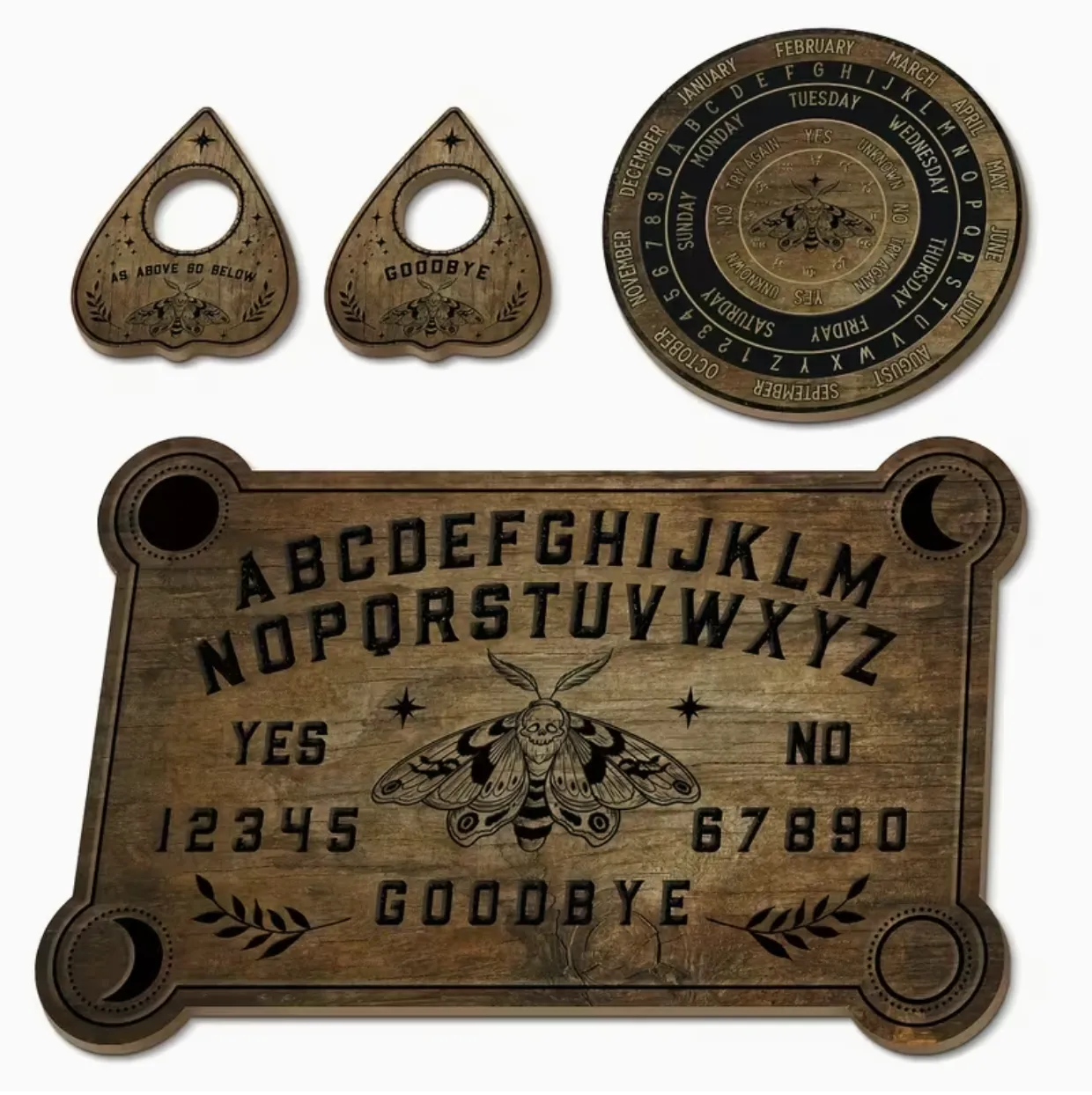 Wooden Ouija Board