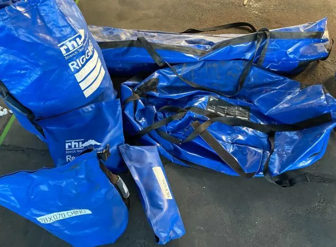 Various Stretch Tent Sections