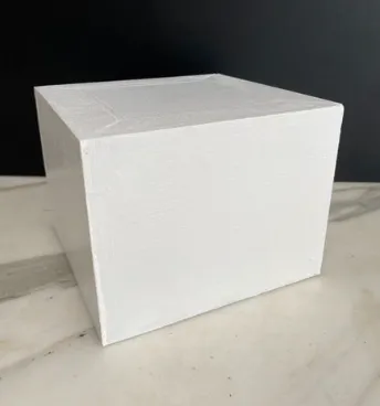 White Plinth (5 x 5 x 4)