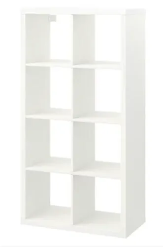 White Kallax Unit 2x4