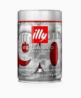 Illy Ground Roasted Coffee (90th Anniversary)