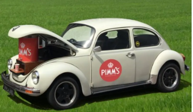 1970's Vintage Beetle Bar