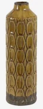 Vase, Ceramic, Patterned Ombre