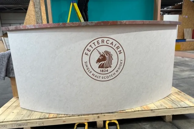 Fettercairn Bar for stand