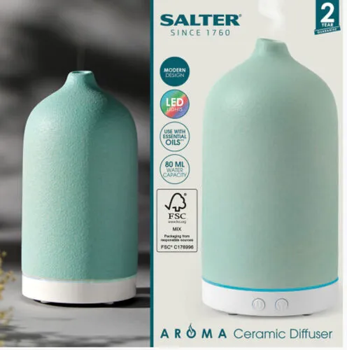 Salter Aroma Ceramic Diffuser (Blue)