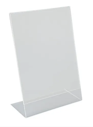 Clear Plastic Sign Holders