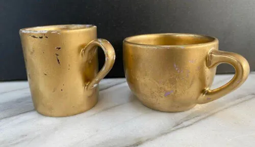 Gold Teacup