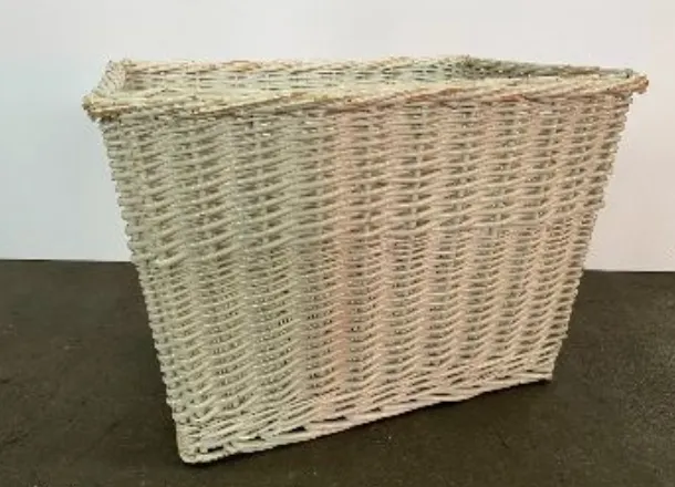 White Wicker Basket