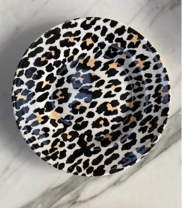 Leopard Print Plate