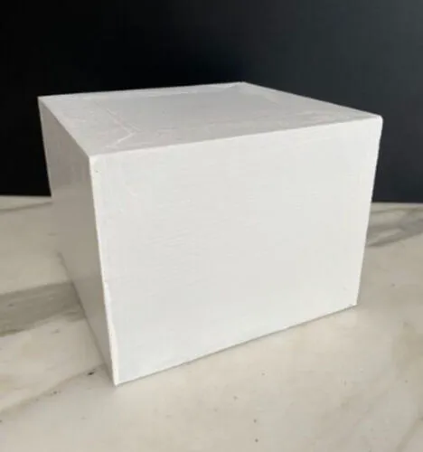 White Plinth (5 x 5 x 4)