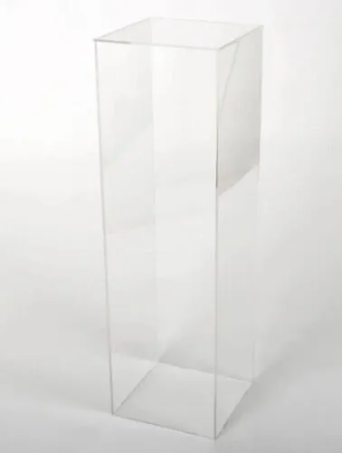 Clear Acrylic Plinth