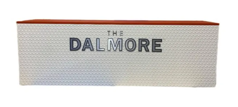 The Dalmore Stand - Left Bottle Display Upper Sign Section