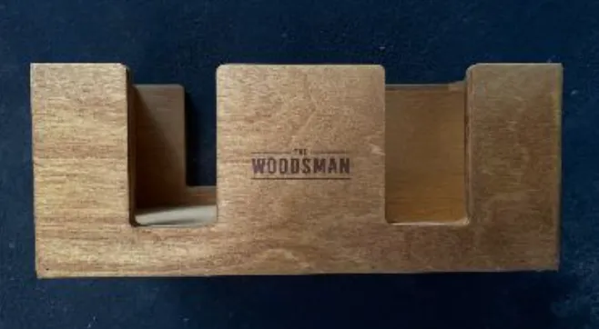 Woodsman Napkin Holder