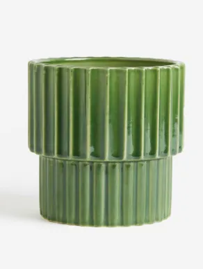 Green Plant Pot H&M