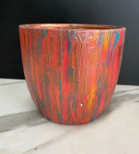 Painted Plant Pot
