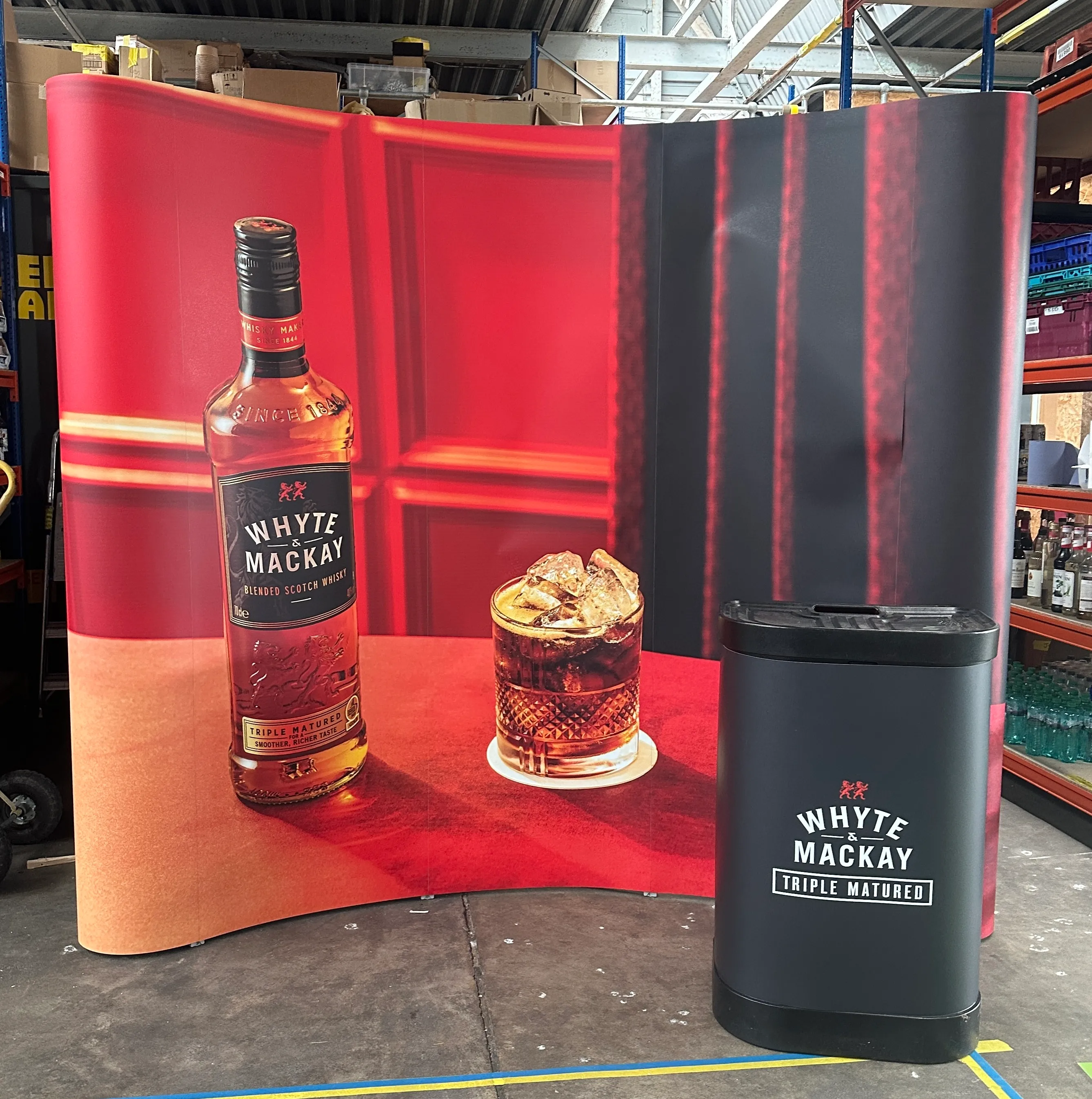 Whyte & Mackay Step & Repeat
