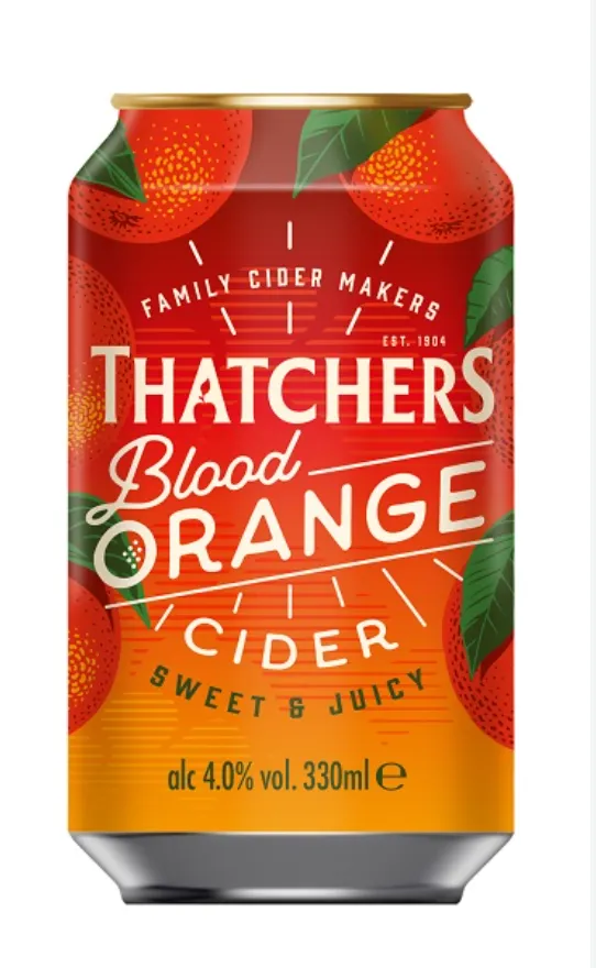 Thatchers Blood Orange Cider 10 x 330ml