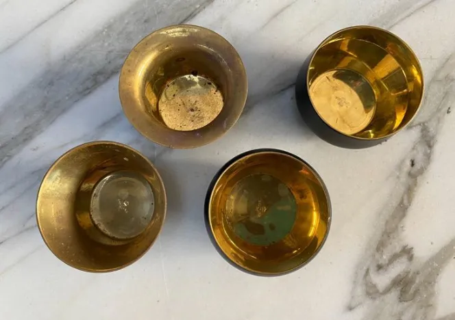 Gold Tealight Holders