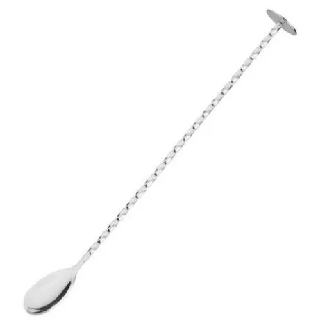 Flat Muddler Bar Spoon (Branded)
