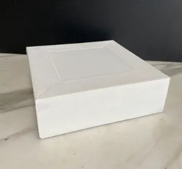 White Plinth (5 x 5 x 1.5)