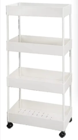 White Storage Trolley