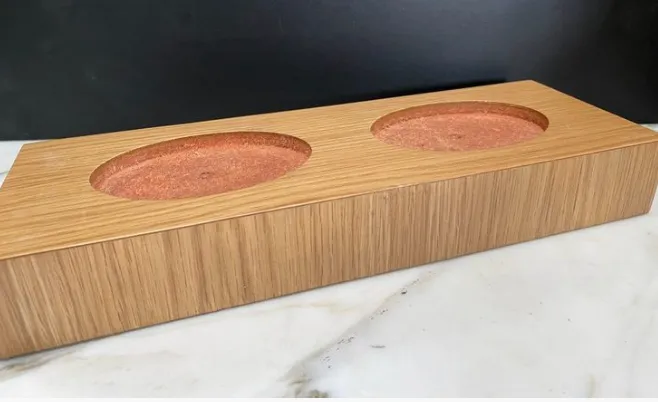Wooden Bottle Stand