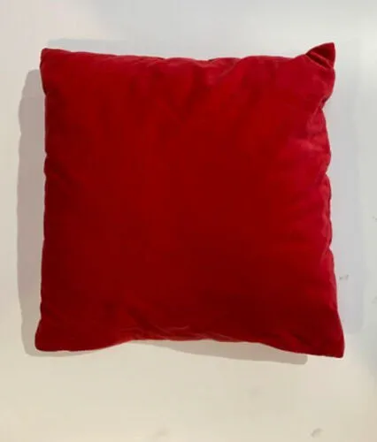 Red Velvet Cushions