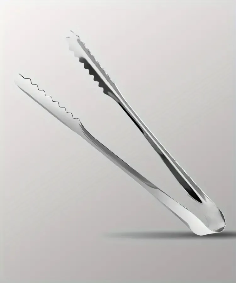 Small Silver Ice Tongs
