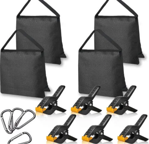 Sandbags with Clips (Set of 4)
