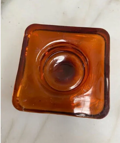 Brown Square Tealight Holders