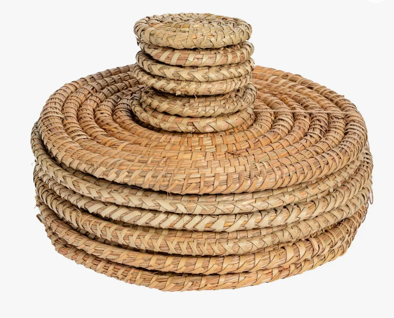 Woven Palm Leaf Placemats & Coasters