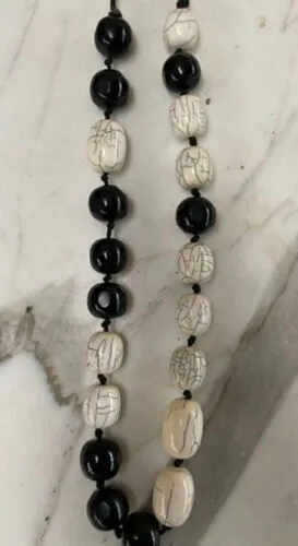 Black and White Necklace
