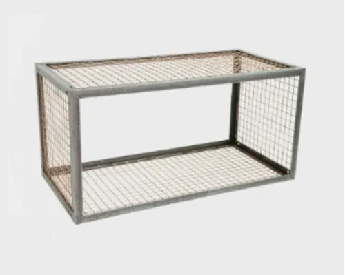 BRIX Rectangle Metal Panel with Open Back