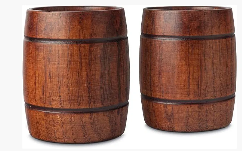 Wood Barrel Tumblers