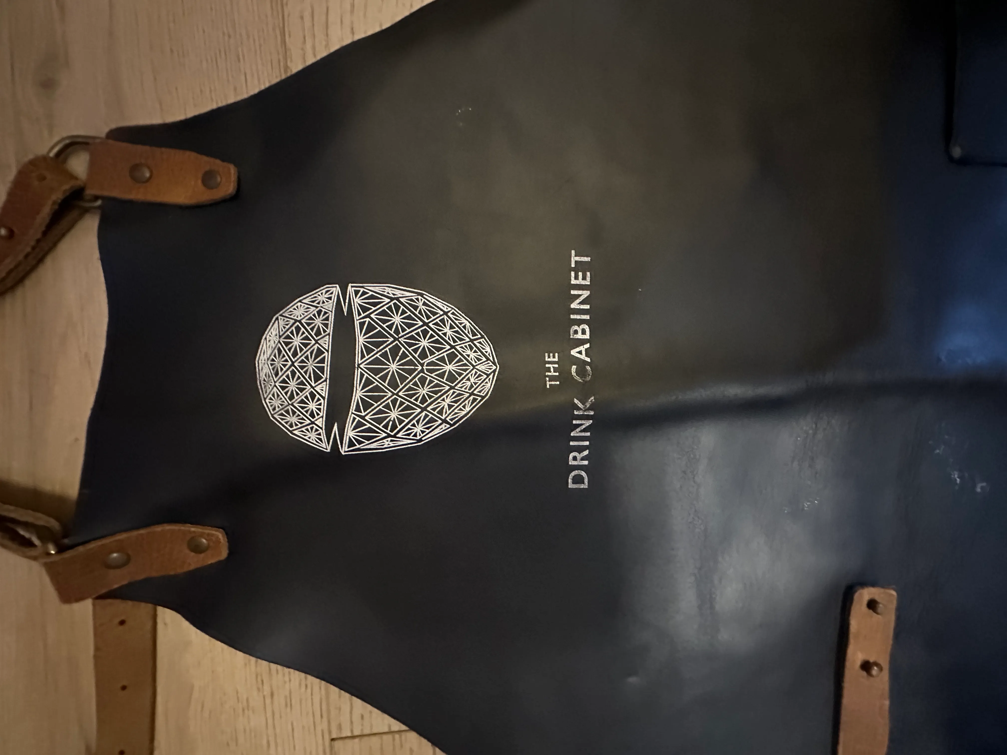 TDC Faberge Apron Black