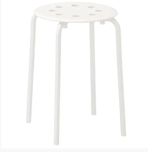 White Plastic Stools