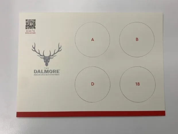 Dalmore Tasting Mats
