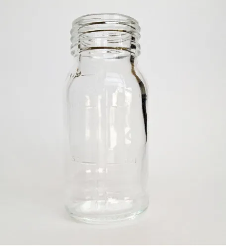 50ml Clear Glass Plasma Bottle
