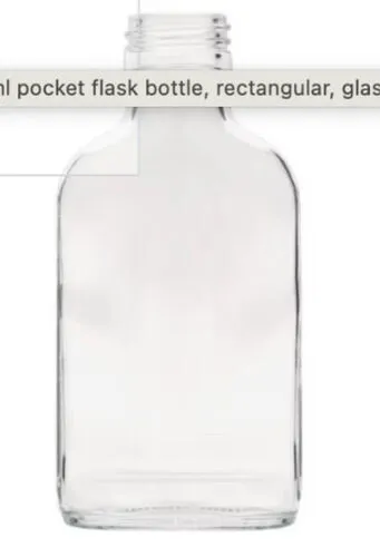 100ml Pocket Flask Bottle