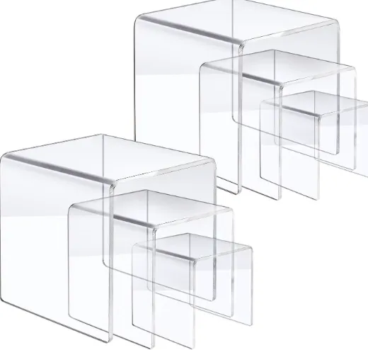 Clear Acrylic Display Stands 4 inch