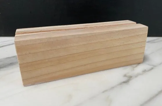 Wooden Display Block