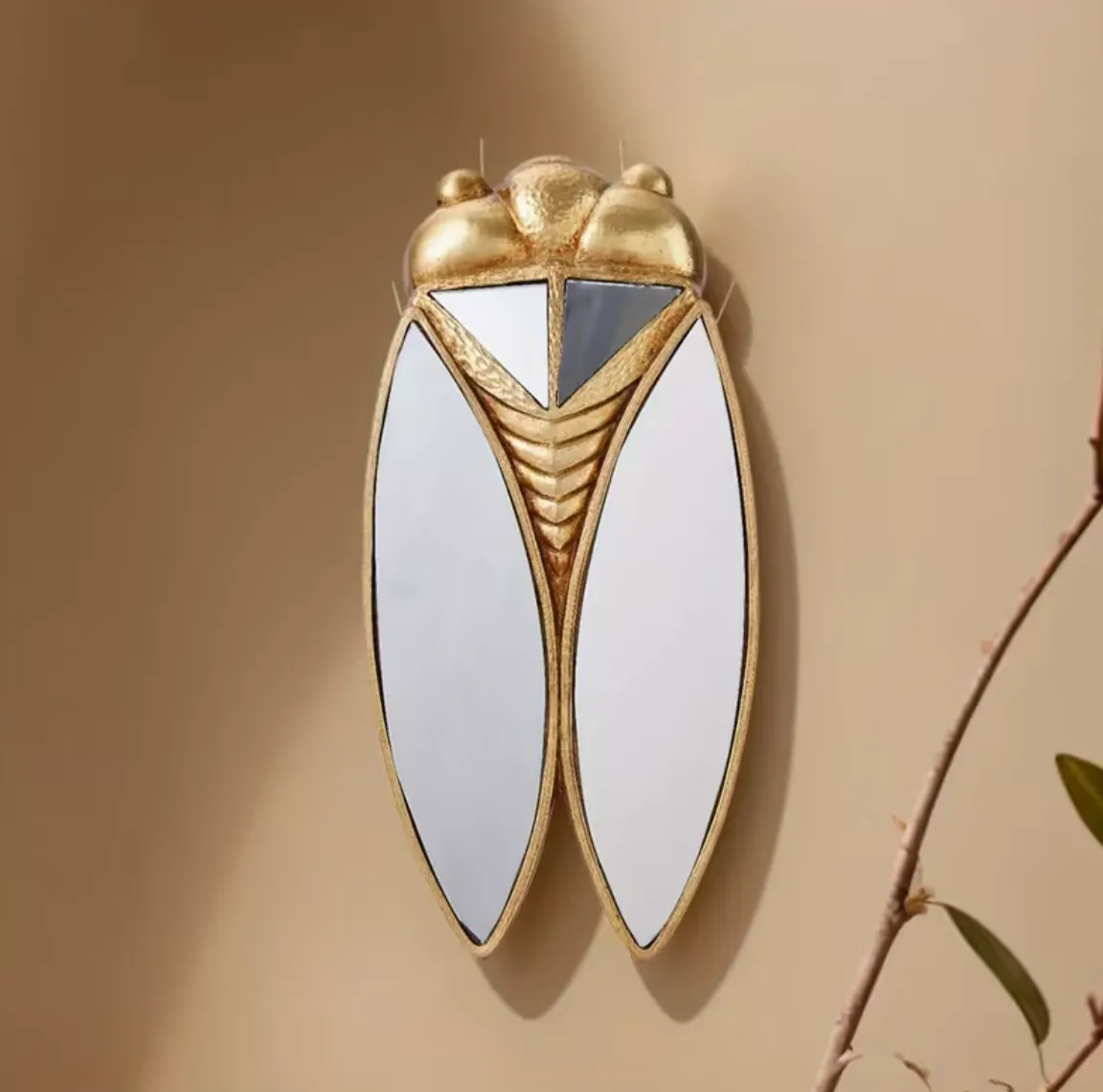 Beetle Mirror Hanging Ornament