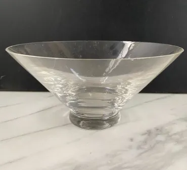 Glass Conical Bowl