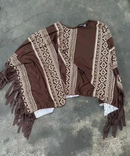 Brown Poncho
