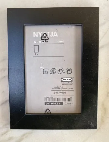 Black Frame IKEA Basic (6 x 4)