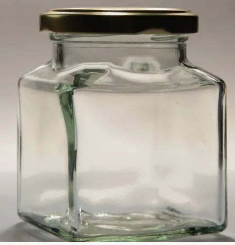 Glass Jars (Square) H-68mm W-57mm