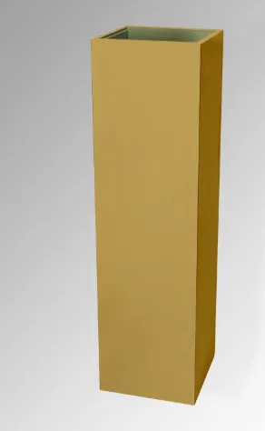Gold Acrylic Plinth